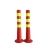 Import plastic temporary bollards t top plastic safety bollard cover for sale durable traffic barrier price from China