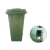 Import Plastic Waste Bin With Lids Swivel Wheeled Plastic Dustbin Bin Waste from China