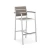 Import Plastic Wood Top  Pubs  Furniture Aluminum Frame  High Chair Bar Table Set from China
