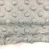 100% Polyester Embossed Super Soft Baby Cuddle Minky Dot Plush Blanket Fabric