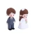 Import Popular Couple Memorial Gifts Cute Decorations ornaments for the house Bride and Groom Wedding action figure Decorations from China