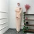 Import Popular Design Arabic Muslim Elegant Slim Hip Pleated Dubai Abaya Dresses Women  Islamic Clothing from China