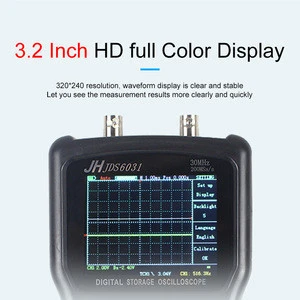 Portable Digital Handheld Storage Oscilloscope  Jinhan JDS6031 factory  Oscilloscope With 1CH 30M 200MSa/S