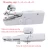 Import Portable Mini Hand Sewing Machine Quick Handy Stitch Sew Needlework Clothes Fabrics Household Sewing Machine from China