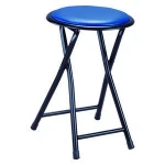 Portable outdoor garden picnic cheap sponge seat metal folding stool