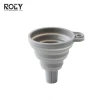 Portable retractable folding silicone funnel kitchen funnel large caliber oil can funnel