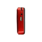 Portable speakers mini fm radio mp3 player with aux input