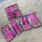 Portable Stainless Steel Nail Clipper Set Nail Tools Manicure Pedicure Set Of 11 Pieces Nail Clipper