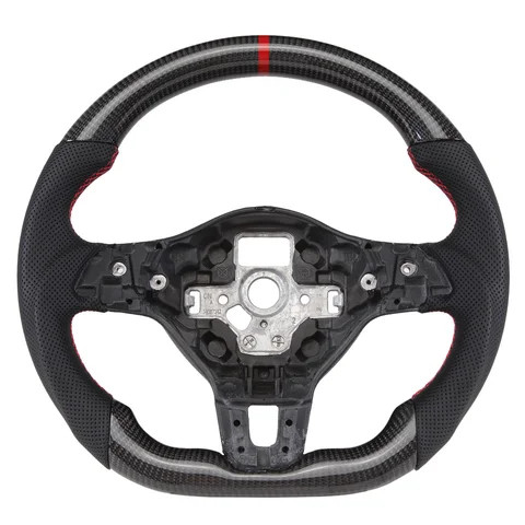 Product Old To New Led Carbon Fiber Interior Accessories For Vw Golf Mk7 Steering Wheel