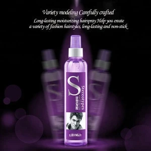 Professional beauty hair care products hair styling spray