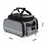 Professional Bike Bag Organizer Fashionable Bicycle Rear Rack Pannier Trunk Bag Bicycle Bags