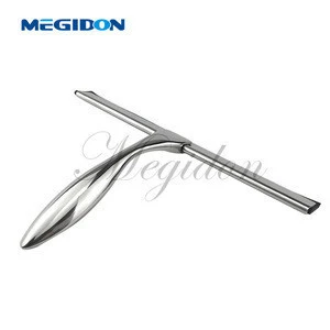 Professional Cleaning Tools Stainless Steel Squeegees for Shower Bathroom  Window Glass with Suction Cup Hooks Holder