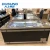 Professional durable island chest freezer display for ice cream