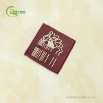 Professional Factory Price Silicone Hear Transfer Label With With Raised Logo Iron On Clothing