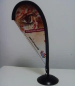 Professional Flag Factory All Countries National Metal Pole And Base Cheap Promotion Table Flag