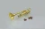 Import Professional Gold Bass Trumpet Horn 3 Piston Bb Key With Case from China