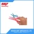 Import Promotion safety plastic School assorted color kids cutting paper small scissors from China