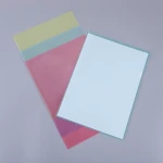 Promotional Transparent PVC Plastic Presentation Sheet Cover A4 PP Plastic File Folder L Shape Document Holder