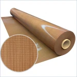 PTFE Glass Cloth Sheet Non-Stick Chemical Heat Resistance Double Sided PTFE Coated Fiberglass Fabrics With Adhesive