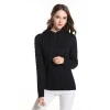 Pullover Cable Knit Hoody Sweater For Ladies