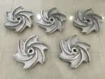 pump spare parts such as casing cover impeller and mechanical seal