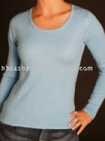 pure cashmere round neck long johns