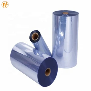 PVC Plastic transparent clear sheet rigid PVC film roll Glossy/Matt Lamination Pvc Plastic Roll For Thermoforming