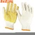 Import PVC polka dot rubber gloves rubber gauze anti-slip wear-resistant labor protection polka dot gloves with medicated cotton gloves from China