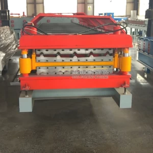 Q tile roll forming machine double layer