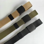 Q140 Custom High Quality Strap Automatic Buckle Nylon Belt Male Army Tactical Waist Belt Men Military Canvas Fabric Belts