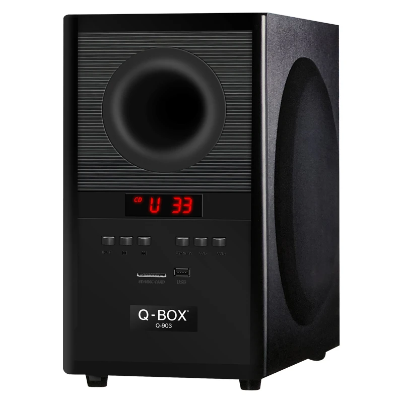 QBOX Q903 speakers woofer home amplifier theater system professional speaker