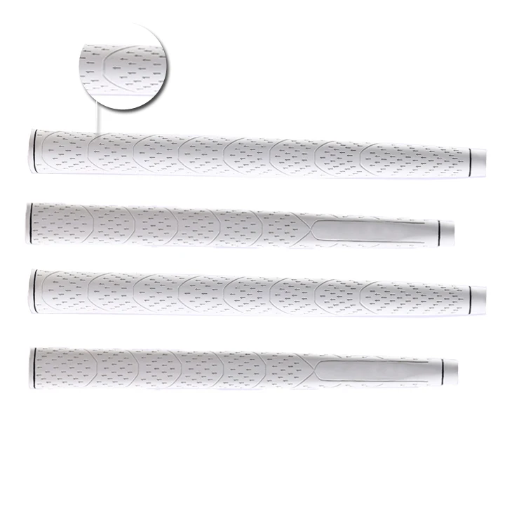 Qualified Custom logo White Jumbo Size Golf Putter Grip With Rubber