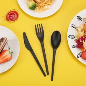 Quanhua Raw Corn Starch L Environmentally Degradable Disposable Tableware Disposable Cutlery