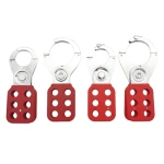 QVAND  38mm group lockout safety security steel hasp master lock LOTO hasp lockout scissor hasp