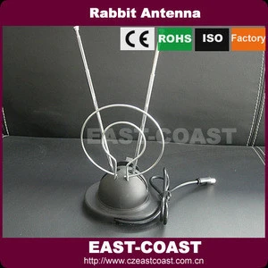 Rabbit Ear Indoor TV Antenna