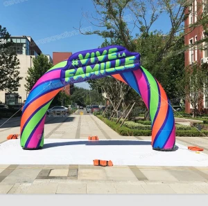 rainbow customized advertising  arch Inflatable