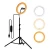 Import ready to ship 10inch Foldable makeup RGB LED circle tiktok hot phone selfie ring light from China