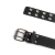 Import Ready To Ship Hollow Out Double Grommet Fashion PU Leather Belt Waistband Personalized Belt from China