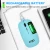 Import Rechargeable lithium battery cheap 2.4 ghz rgb wireless mouse with bt from China