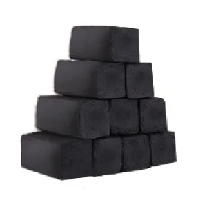 Rectangle Coconut Charcoal BBQ Hooka 100% Natural Valuable Energy Resource Low Ash Content Black Charcoal