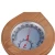 Import Red Cedar Sauna Thermohygrometer Meter Wood Automatic Temperature Sensing from China
