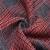 Import red double face wool  classical design wool customized wool for coat tartan polyester fabric from China