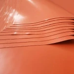 Red, White, Black, Blue Translucent Glassfibre insertion Platinum cured silicone sheet rubber