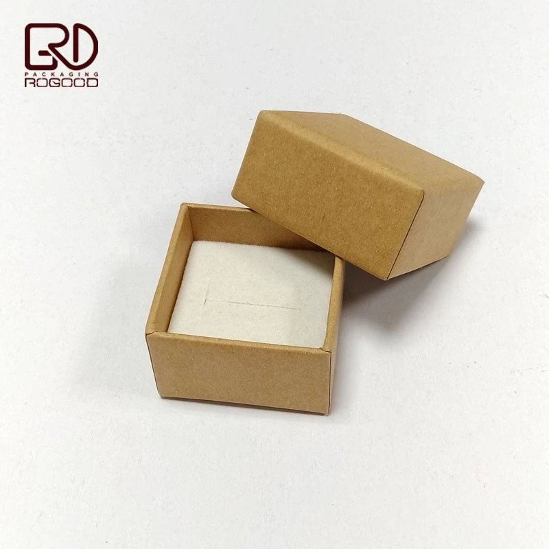 Red/brown/pink/black/green/blue/white color Cheap lid and base cardboard paper jewelry box P1344