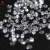 Import Redleaf gems  cz stone  diamond cut 5A  roundshape loose gemstone  white synthetic cubic zirconia from China