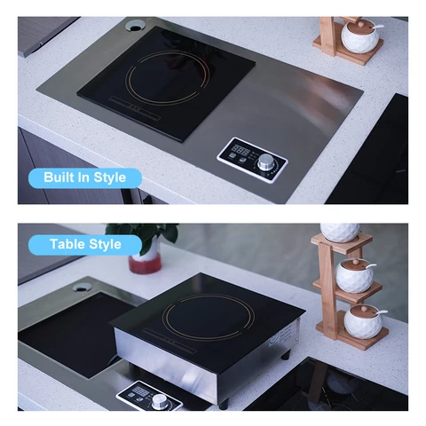 Remote Control Induction Cooker Stove Hob Built-in Single Burner Built In Cooktop Induction