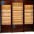 Import retail smoke shop glass wood display counters display showcase from China