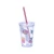 Import Reusable Coffee Cup 16oz Plastic Double Wall Tumbler Cup from China