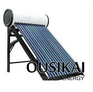 Rooftop solar water heater tank