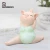 Import Roogo resin yoga pig statue for home decoration from China